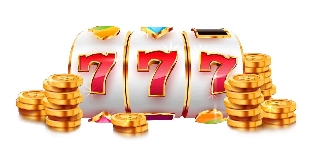 Triple seven reels with gold coins